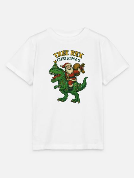 Noël – Tree Rex Weihnachten - Stanley/Stella Kinder T-Shirt MINI CREATOR - Weiß