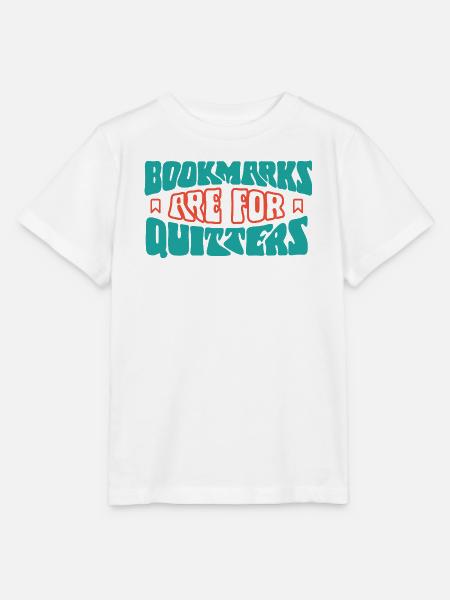 Lesezeichen sind für Aussteiger - Stanley/Stella Kinder T-Shirt MINI CREATOR - Weiß