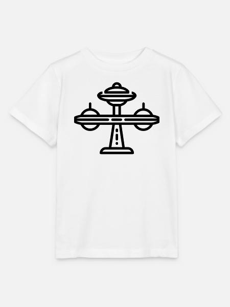 Raumstation - Stanley/Stella Kinder T-Shirt MINI CREATOR  - Weiß
