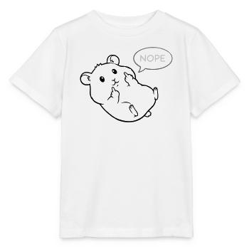 hamster paresseux hamster amant hamster propriétaire de hamster - T-shirt bio MINI CREATOR Stanley/Stella Enfant - blanc - Devant - Maike (125cm)