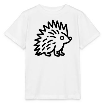 Stachelschwein - Stanley/Stella Kinder T-Shirt MINI CREATOR  - Weiß - Vorne - Maike (125cm)