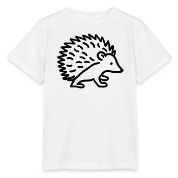 Stachelschwein - Stanley/Stella Kinder T-Shirt MINI CREATOR  - Weiß - Vorne - Maike (125cm)