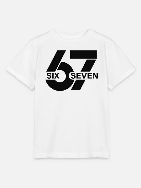 Six Seven Meme - Stanley/Stella Kinder T-Shirt MINI CREATOR - Weiß