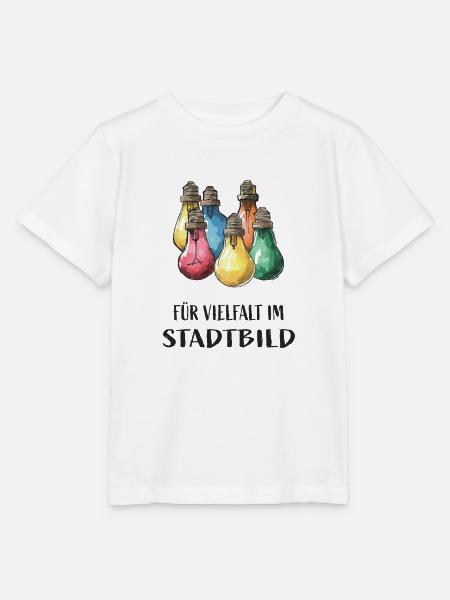 Für Vielfalt im Stadtbild - Stanley/Stella Kinder T-Shirt MINI CREATOR - Weiß