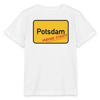 POTSDAM - MEINE STADT - Stanley/Stella Kinder T-Shirt MINI CREATOR  - Weiß - Vorne - Maike (125cm)