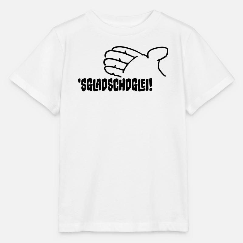 Sgladschdglei! Es klatscht gleich! - Stanley/Stella Kinder T-Shirt MINI CREATOR - Weiß