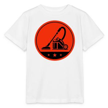 Staubsauger Putzen - Stanley/Stella Kinder T-Shirt MINI CREATOR  - Weiß - Vorne - Maike (125cm)