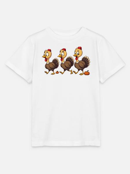 Thanksgiving Truthahn Baby - Stanley/Stella Kinder T-Shirt MINI CREATOR  - Weiß