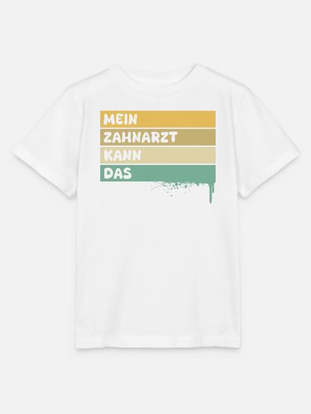 Geschenk für Zahnarzt - Stanley/Stella Kinder T-Shirt MINI CREATOR - Weiß