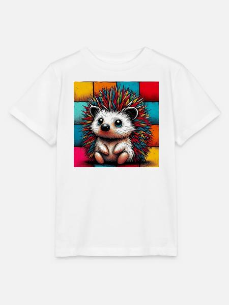 Igel - Stanley/Stella Kinder T-Shirt MINI CREATOR - Weiß