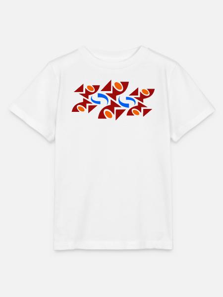 Fisch Design von Cean - Stanley/Stella Kinder T-Shirt MINI CREATOR - Weiß
