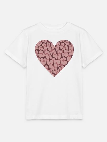 Leo Print Herbst Vibes - Stanley/Stella Kinder T-Shirt MINI CREATOR  - Weiß