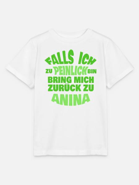 Geschenk für A - Stanley/Stella Kinder T-Shirt MINI CREATOR - Weiß