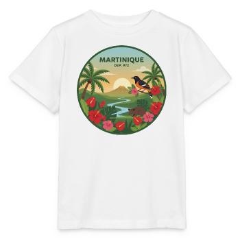 Martinique 972 - Stanley/Stella Kinder T-Shirt MINI CREATOR  - Weiß - Vorne - Maike (125cm)