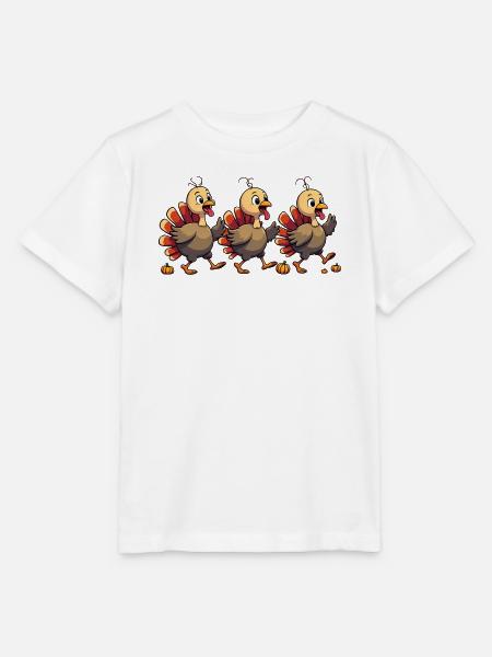 Thanksgiving Truthahn Baby - Stanley/Stella Kinder T-Shirt MINI CREATOR  - Weiß