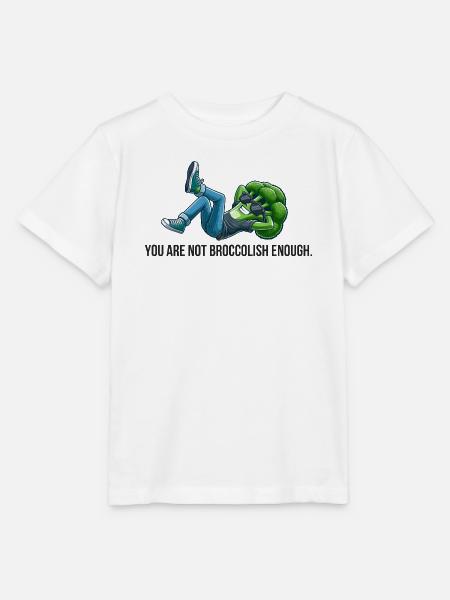 Du bist nicht Broccolish genug - Stanley/Stella Kinder T-Shirt MINI CREATOR - Weiß
