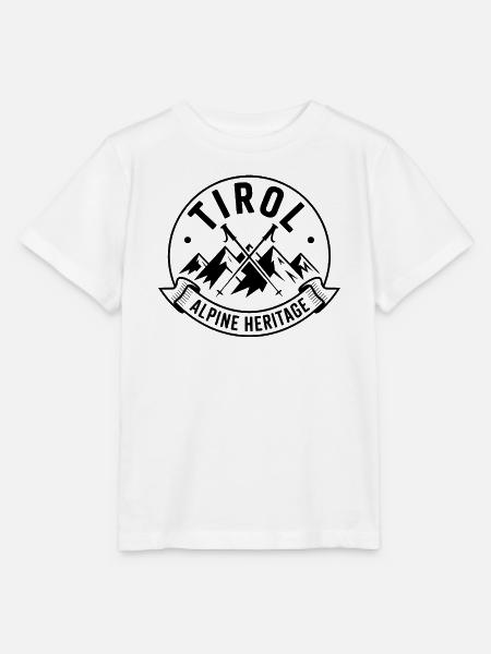 Tirol - Souvenir Design - Stanley/Stella Kinder T-Shirt MINI CREATOR - Weiß