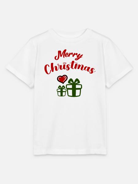 Merry Christmas Geschenke - Stanley/Stella Kinder T-Shirt MINI CREATOR - Weiß
