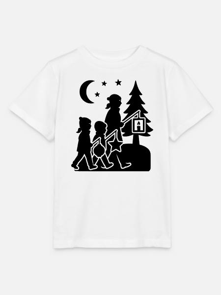 laterne laufen Kinder  - Stanley/Stella Kinder T-Shirt MINI CREATOR  - Weiß