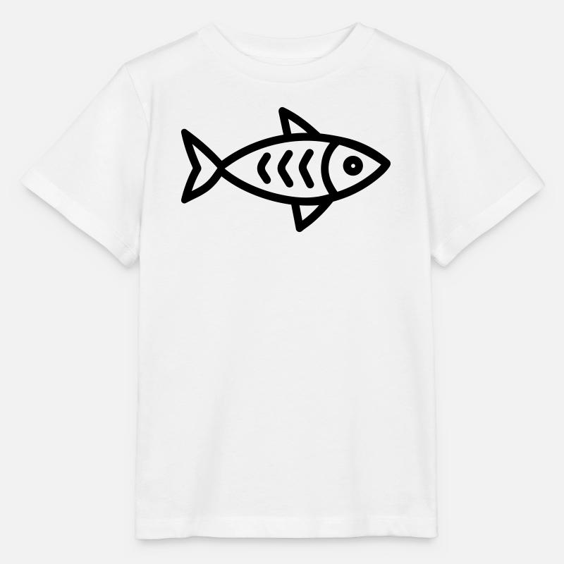 hareng - T-shirt bio MINI CREATOR Stanley/Stella Enfant - blanc