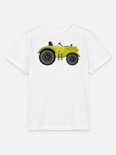 Traktor - Stanley/Stella Kinder T-Shirt MINI CREATOR - Weiß