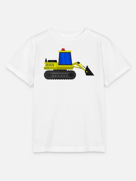 Bagger - Stanley/Stella Kinder T-Shirt MINI CREATOR - Weiß