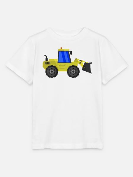 Bagger - Stanley/Stella Kinder T-Shirt MINI CREATOR  - Weiß