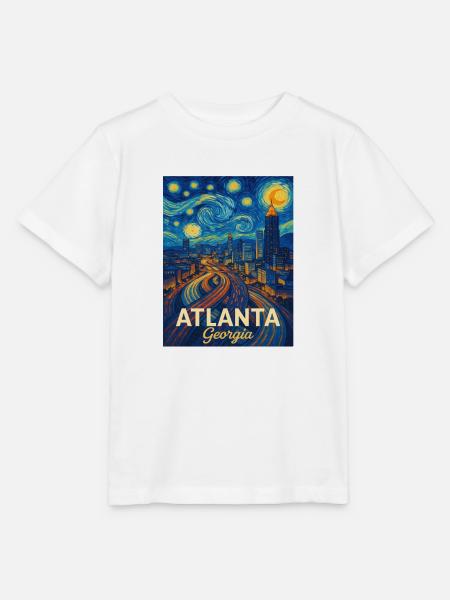 Atalanta Georgia - Stanley/Stella Kinder T-Shirt MINI CREATOR - Weiß