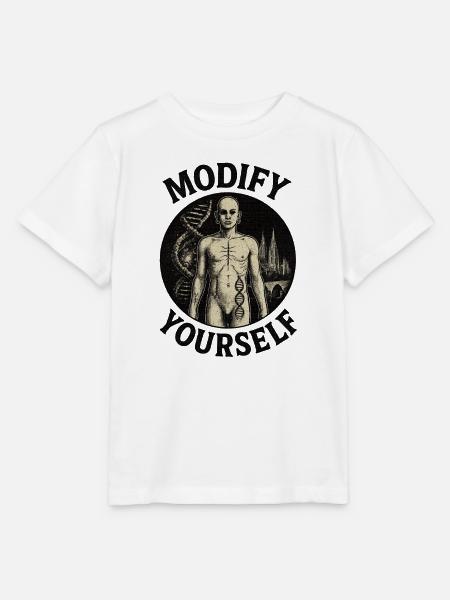 Modifiziere Dich Selbst - Stanley/Stella Kinder T-Shirt MINI CREATOR - Weiß