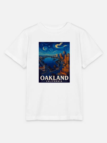 Oakland Kalifornien - Stanley/Stella Kinder T-Shirt MINI CREATOR - Weiß