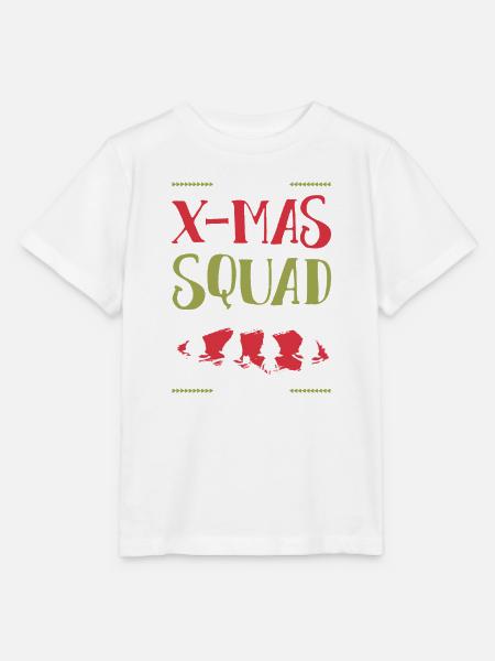 X-Mas Squad - Stanley/Stella Kinder T-Shirt MINI CREATOR - Weiß
