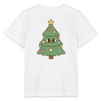Weihnachtsbaum - Stanley/Stella Kinder T-Shirt MINI CREATOR  - Weiß - Vorne - Maike (125cm)