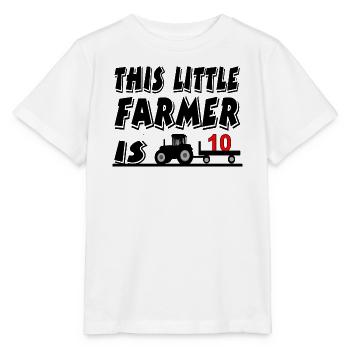 Bauer - Stanley/Stella Kinder T-Shirt MINI CREATOR  - Weiß - Vorne - Maike (125cm)