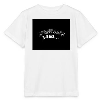 Monarch 1451 Chronik - Stanley/Stella Kinder T-Shirt MINI CREATOR  - Weiß - Vorne - Maike (125cm)