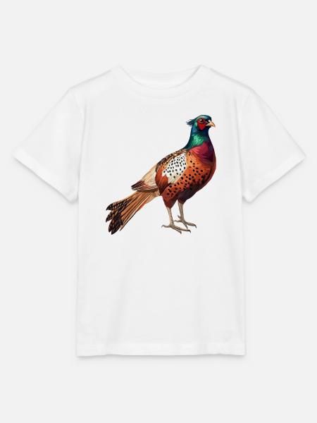 Fasane Fasan - Stanley/Stella Kinder T-Shirt MINI CREATOR - Weiß