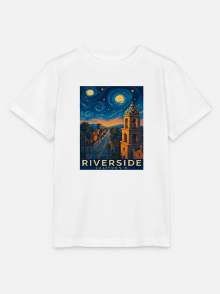 Riverside Kalifornien - Stanley/Stella Kinder T-Shirt MINI CREATOR  - Weiß