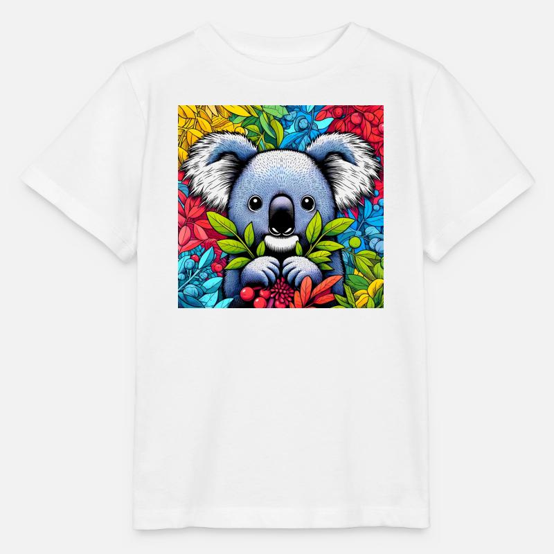 Koala - Stanley/Stella Kinder T-Shirt MINI CREATOR  - Weiß