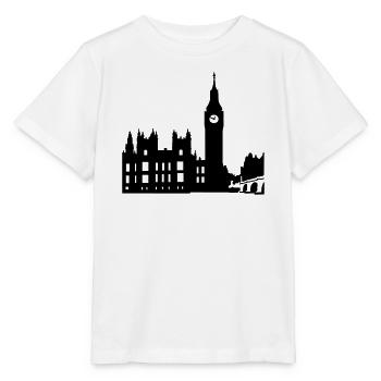 Londres - T-shirt bio MINI CREATOR Stanley/Stella Enfant - blanc - Devant - Maike (125cm)