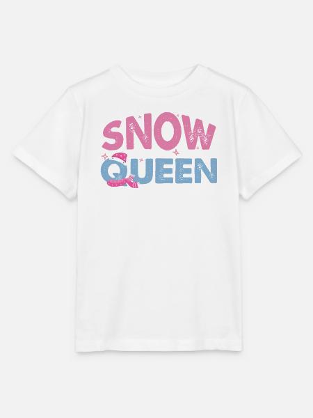 Schneekönigin Winterurlaub - Stanley/Stella Kinder T-Shirt MINI CREATOR  - Weiß
