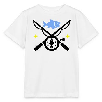 Fishing & Fishing | Petri Heil Hobby Logo - Stanley/Stella MINI CREATOR Kids’ T-Shirt - white - Front - Maike (125cm)
