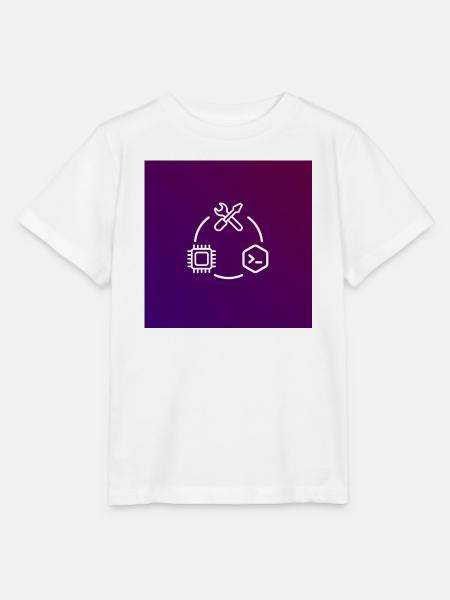 TechKreis Chip Code Werkzeug - Stanley/Stella Kinder T-Shirt MINI CREATOR  - Weiß