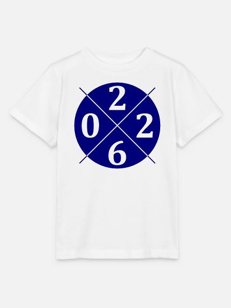 2026 Kreis - Stanley/Stella Kinder T-Shirt MINI CREATOR  - Weiß