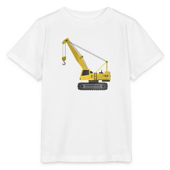 Crawler crane - Stanley/Stella MINI CREATOR Kids’ T-Shirt - white - Front - Maike (125cm)