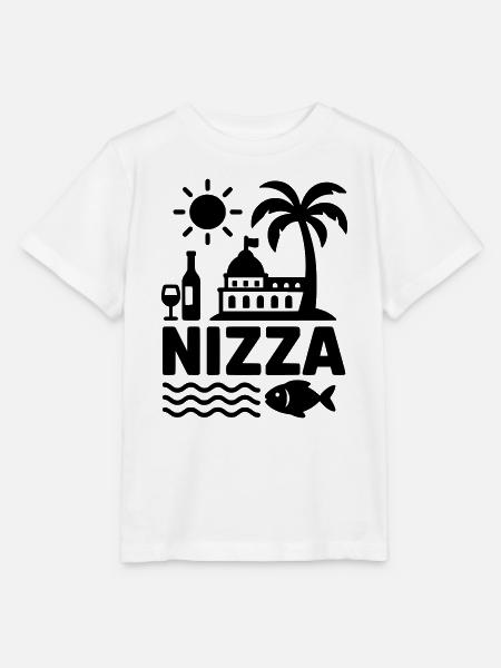 nizza - Stanley/Stella Kinder T-Shirt MINI CREATOR - Weiß