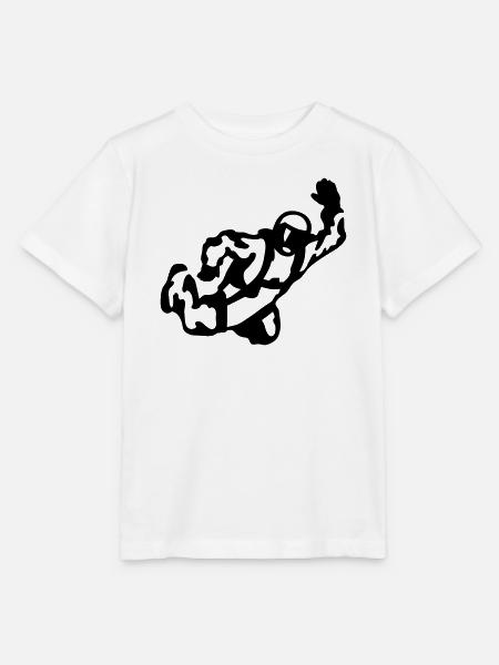 Skydive - Stanley/Stella Kinder T-Shirt MINI CREATOR - Weiß