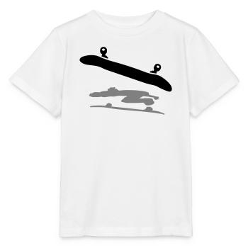 Skateboard - Stanley/Stella Kinder T-Shirt MINI CREATOR  - Weiß - Vorne - Maike (125cm)