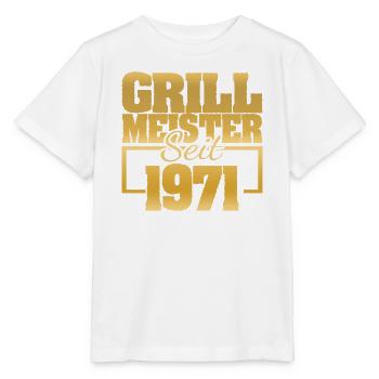 Grillen 1 - Stanley/Stella Kinder T-Shirt MINI CREATOR  - Weiß - Vorne - Maike (125cm)