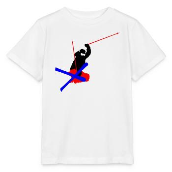 Freestyle ski - Stanley/Stella Kinder T-Shirt MINI CREATOR  - Weiß - Vorne - Maike (125cm)