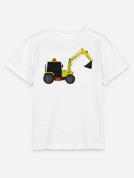 Bagger - Stanley/Stella Kinder T-Shirt MINI CREATOR  - Weiß