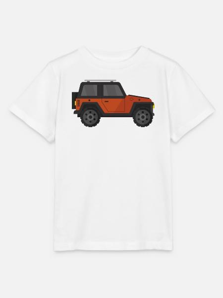 Jeep - Stanley/Stella Kinder T-Shirt MINI CREATOR  - Weiß